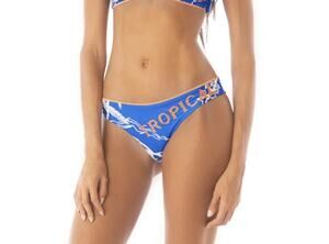 Maaji Women's L Tropical Paradise Flirt Low Rise Thin Side Bikini Bottoms A8-6